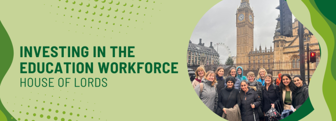 Investing in the education workforce, house of lords
