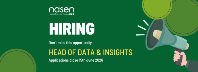 Hiring. Don't miss this opportunity. Head of Data and Insight. Applications close 15th June