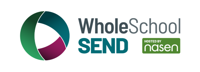 Whole School SEND hosted by nasen logo