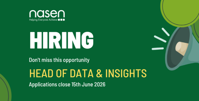 Hiring. Don't miss this opportunity. Head of Data and Insight. Applications close 15th June