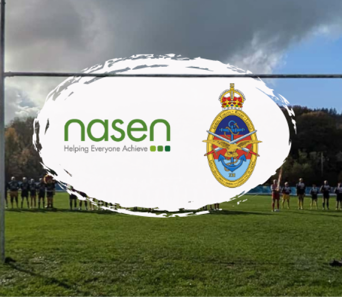 banner for the Rugby match we sponsored 