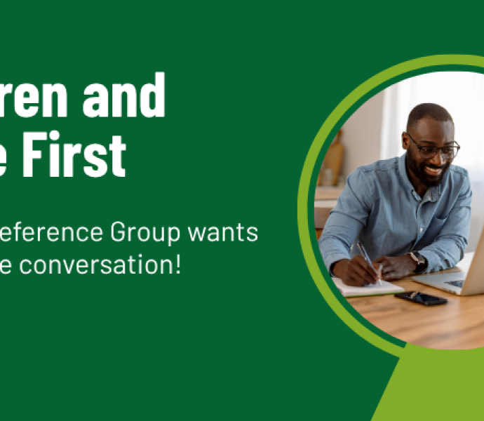 Putting Children and Young People First. The Specialist National Reference Group wants to hear your voice, join the conversation! Book now. 23rd April, Zoom, 16:00 - 17:00