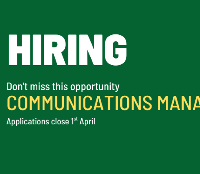 nasen hiring. Don't miss this opportunity! Communications Manager. Applications close 1st April