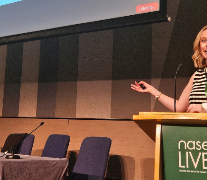 Amanda Wright speaking at nasen LIVE 2026