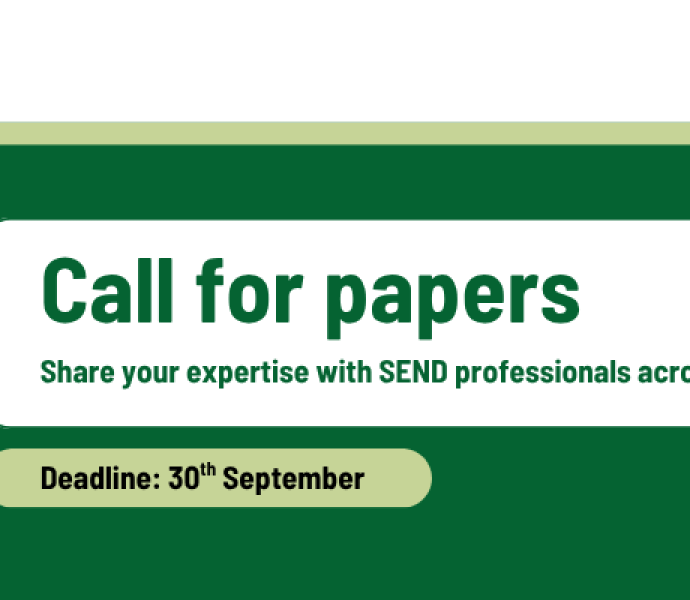 Support for Learning journal call for papers. Share your expertise with SEND professionals across the UK. Deadline 30th September 2026