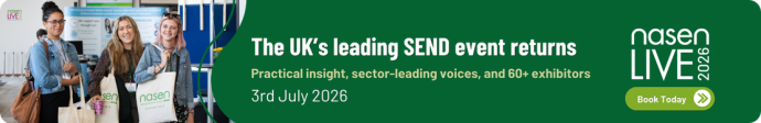 The UK's leading SEND event returns. Practical insight, sector-leading voices, and 60+ exhibitors. 3rd July 2026