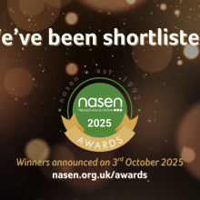 we've been shortlisted