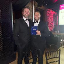 James Morris and Bradley Clegg from Concero at BETT Awards 2026